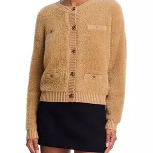 AQUA Brushed Four Pocket Cardigan - Exclusive